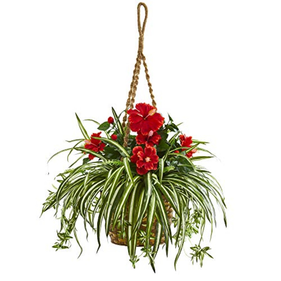 Hanging basket artificial plan – Spider Plant Hanging recenzja i cena