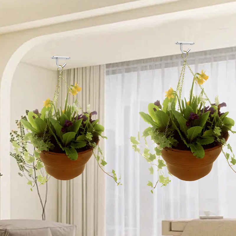 10/1pcs Heavy Duty J Hooks Sta – Spider Plant Hanging recenzja i cena