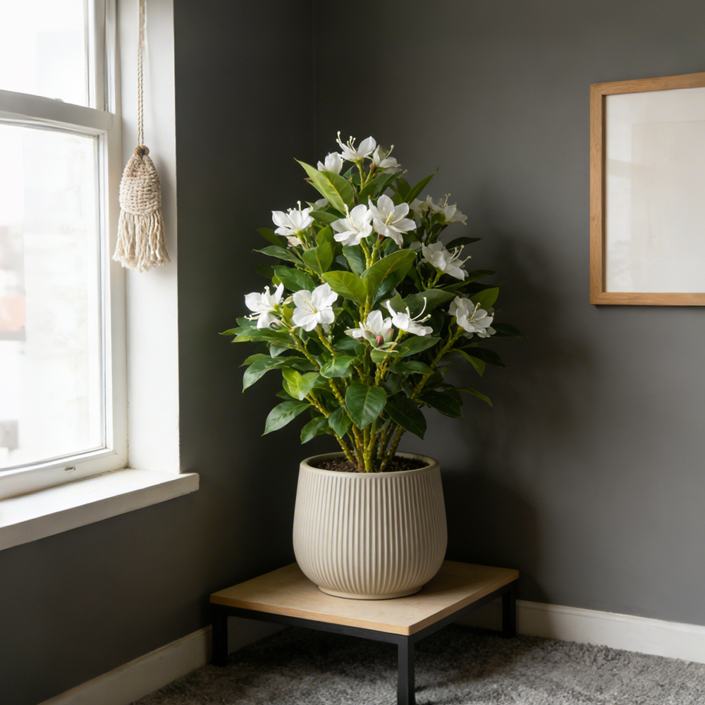 21-40cm Artificial Azalea Flow – Ficus Lyrata Tree recenzja i cena