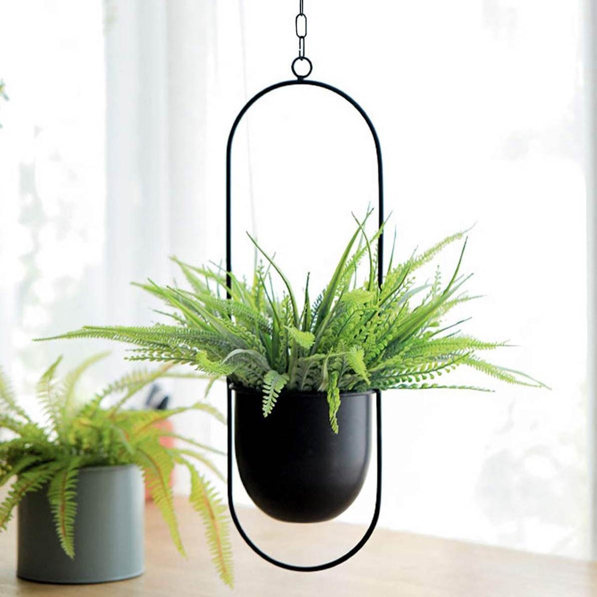 Hanging Iron Art Plant Pots Ba – Spider Plant Hanging recenzja i cena