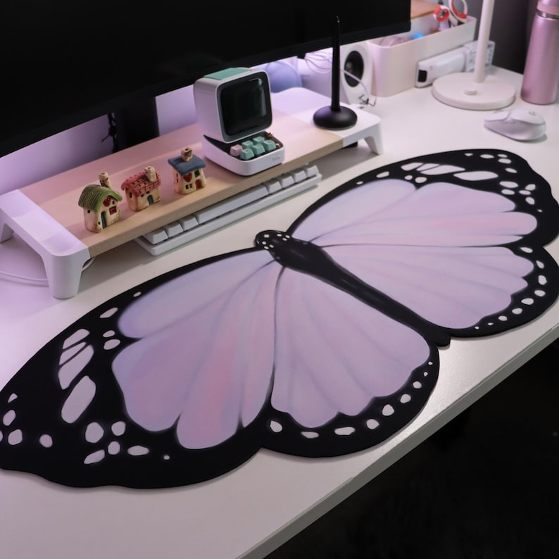Purple Lilac Butterfly Deskmat – Tradescantia Purple recenzja i cena