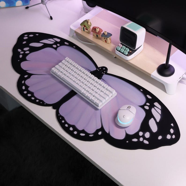 Purple Lilac Butterfly Deskmat – Tradescantia Purple recenzja i cena