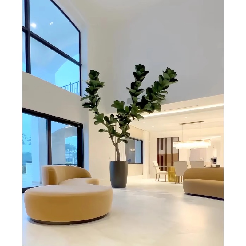 Artificial Plants Indoor Potte – Ficus Lyrata Tree recenzja i cena