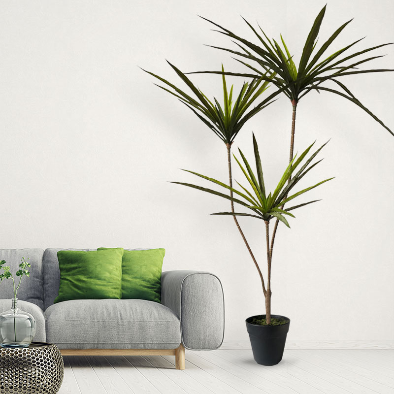 90-120cm Large Artificial Drac – Dracaena Marginata recenzja i cena