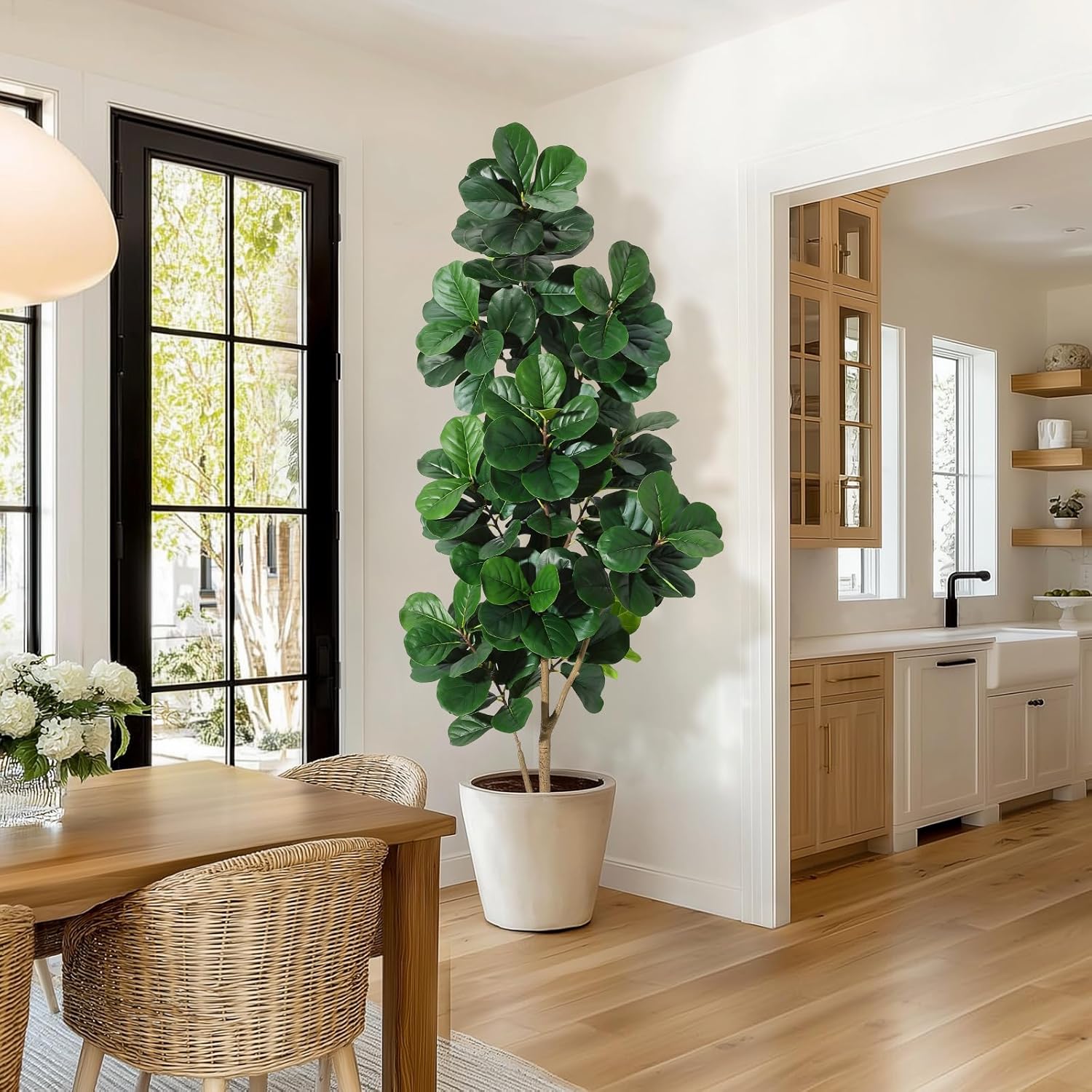 4-7 FT Fiddle Leaf Fig Tree Ar – Ficus Lyrata Tree recenzja i cena