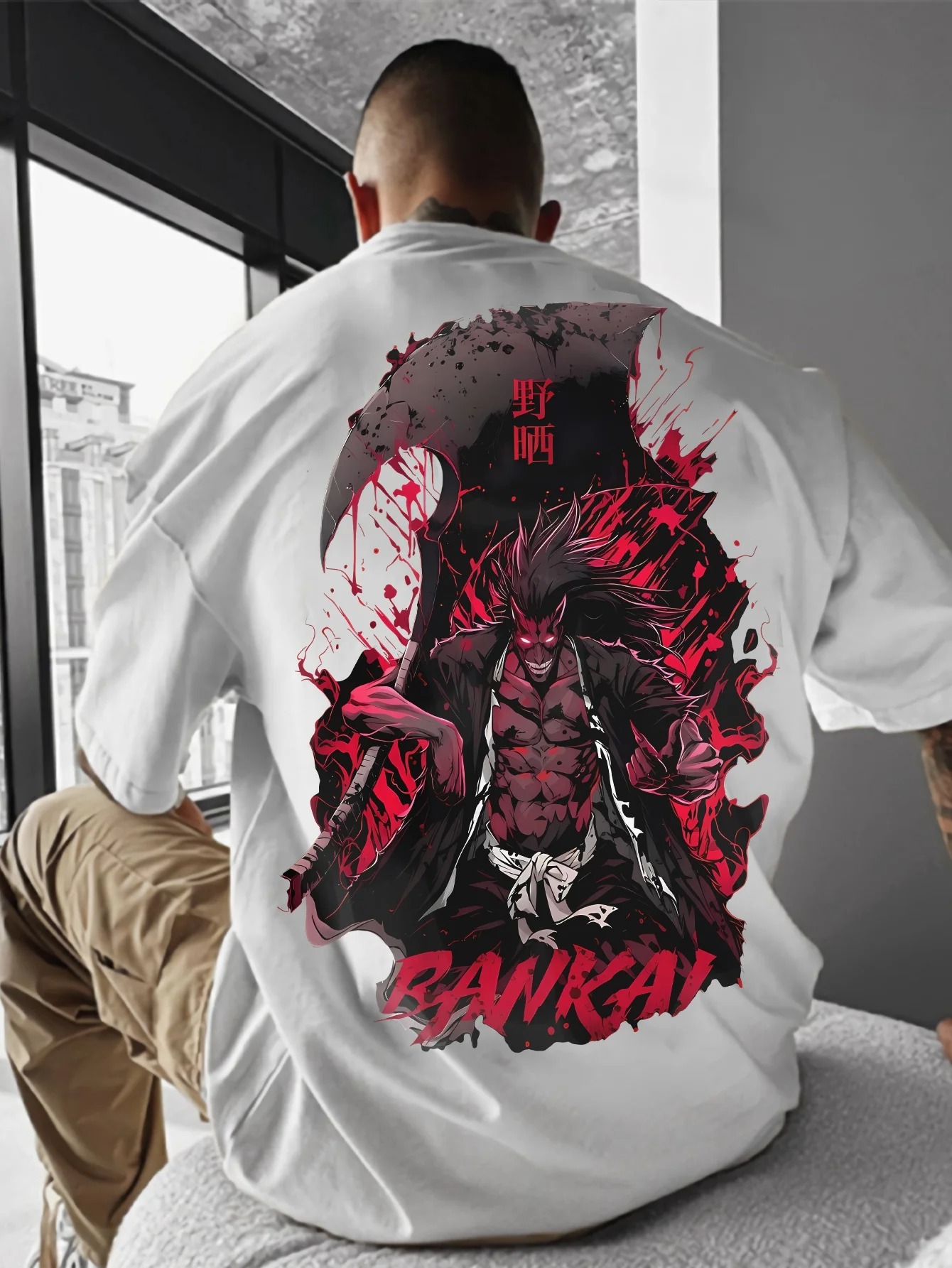 2026 BLEACH Kenpachi T-shirt A – Aglaonema Red recenzja i cena