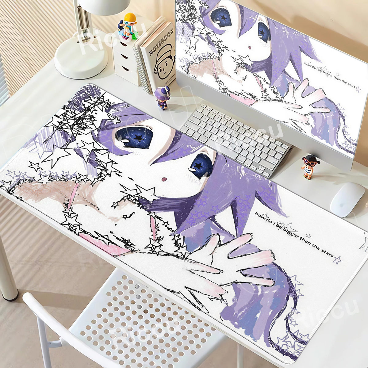 Purple Anime Girls Large Mouse – Tradescantia Purple recenzja i cena