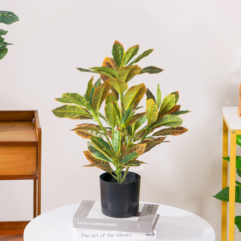 24-41cm Artificial Plants Fake – Ficus Lyrata Tree recenzja i cena