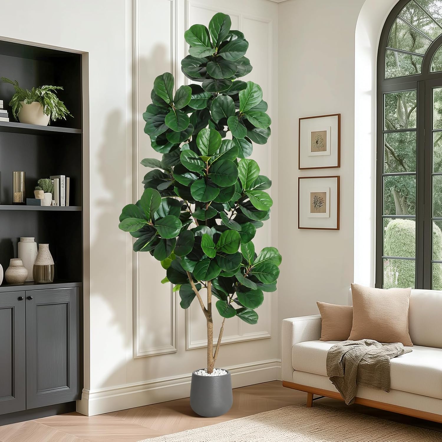 4FT/5FT/6FT/7FT Fiddle Leaf Fi – Ficus Lyrata Tree recenzja i cena