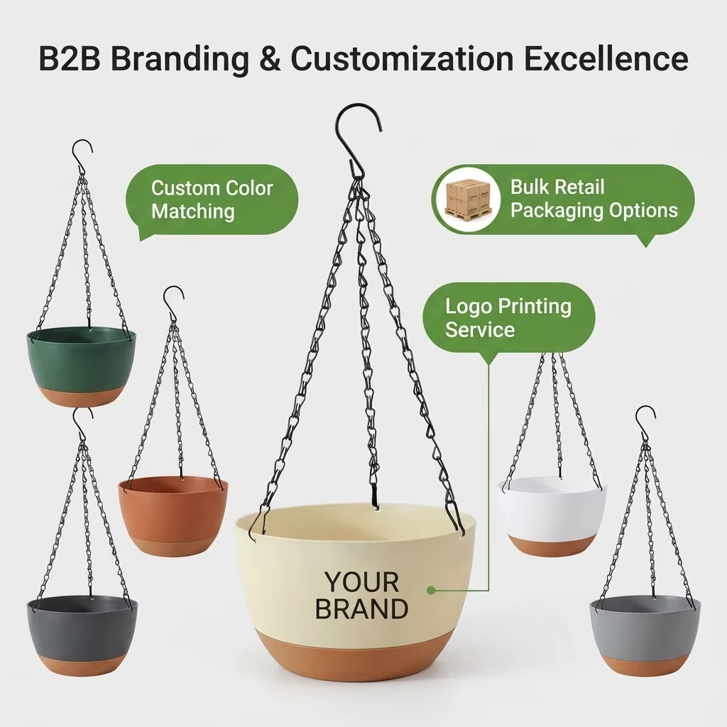 Modern Everyday Dual-Color Han – Spider Plant Hanging recenzja i cena