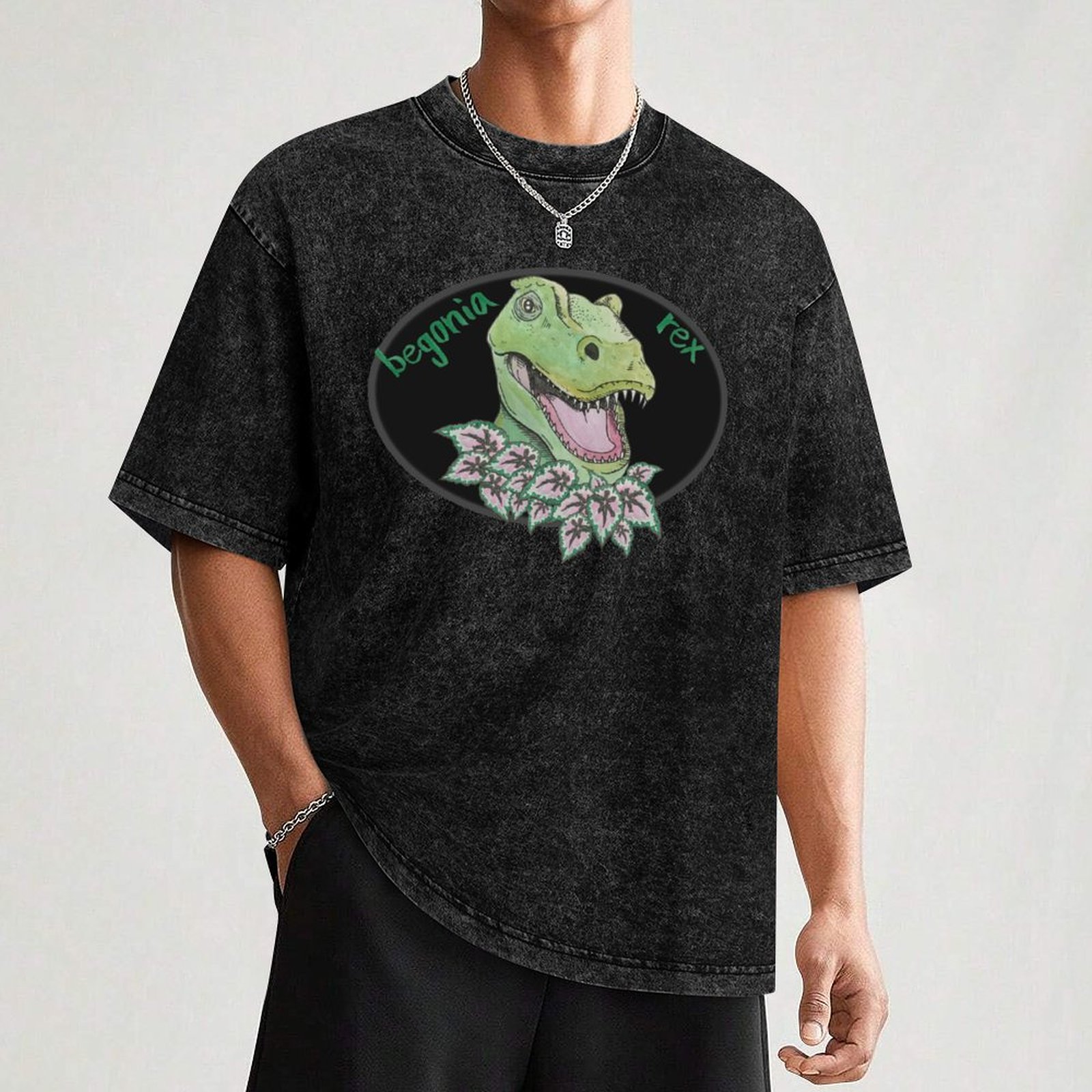 T rex begonia T-Shirt Big and  – Begonia Rex recenzja i cena