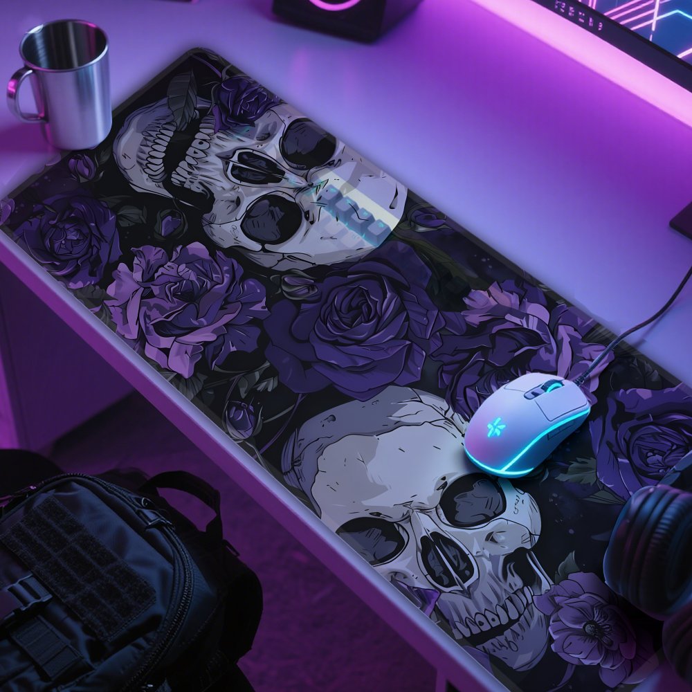 Gothic skull and purple flower – Tradescantia Purple recenzja i cena