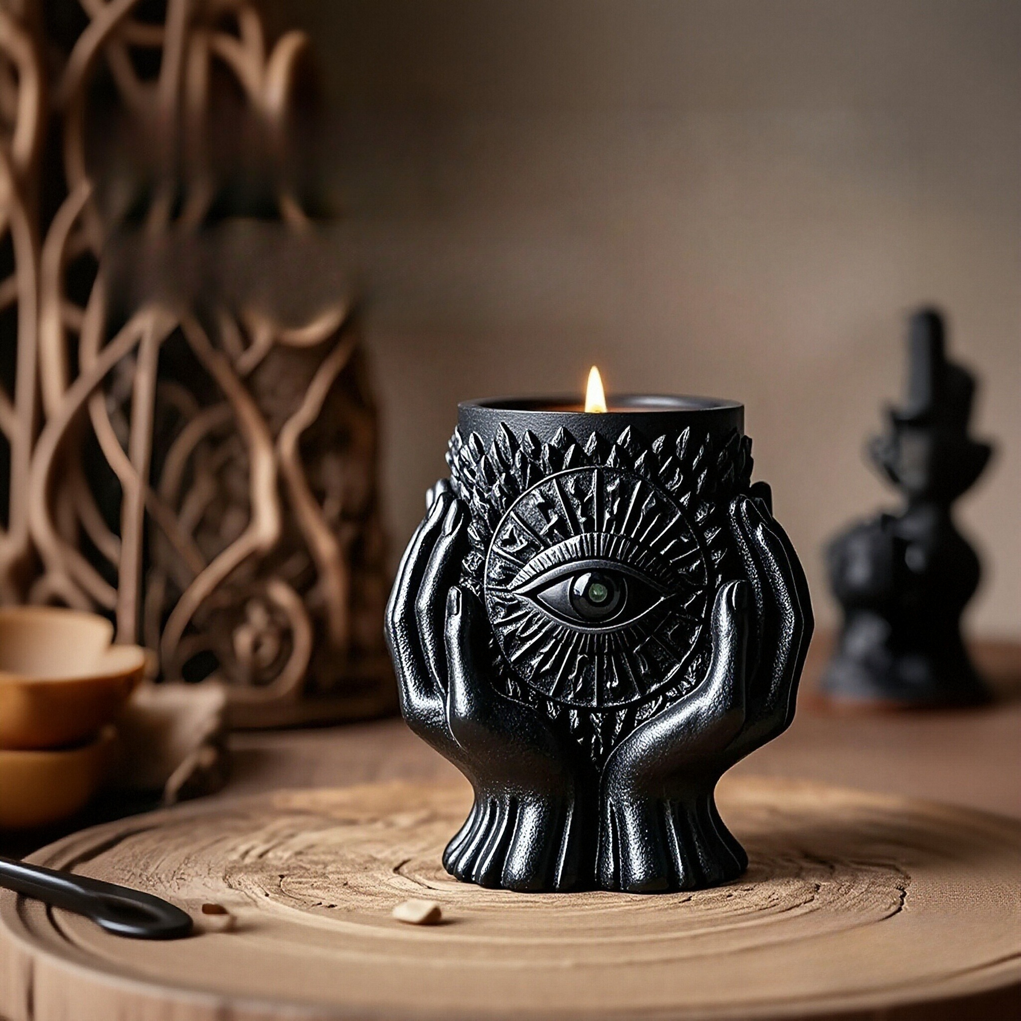 Guardian Eye Candle Cup Silico – Echeveria Succulent recenzja i cena