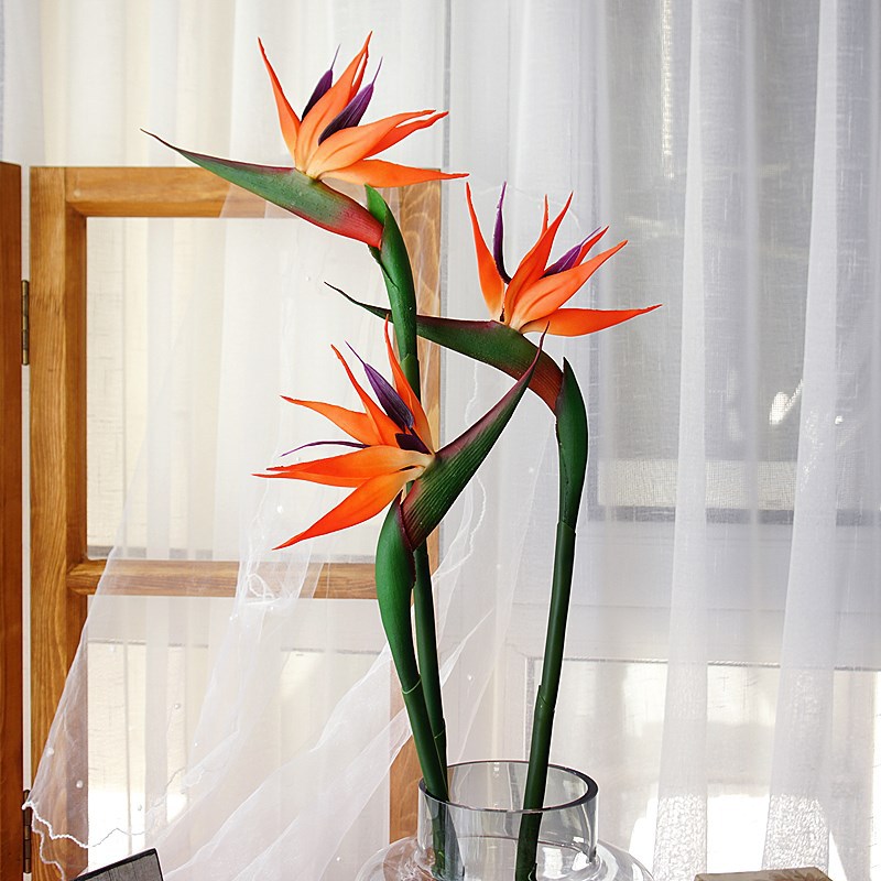 3pcs Artificial Bird Of Paradi – Bird Paradise Strelitzia recenzja i cena